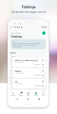 Min Læge android App screenshot 2